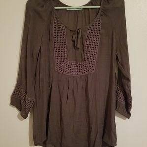 Vintage Style Peasant Blouse